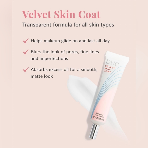 🔹💎🔹 NWOT DHC Velvet Skin Coat Mattifying Makeup Primer - Picture 5 of 9